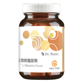 Dr.Nutri 麩醯胺酸粉, L-Glutamine Powder, 全素可食, 病後補養首選, 100g, 1瓶