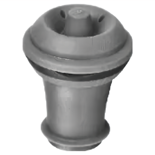 vacu vin 抽真空酒瓶塞, TPE橡膠材質, 單入直徑2x高4cm, 荷蘭產, 黑色, 6個