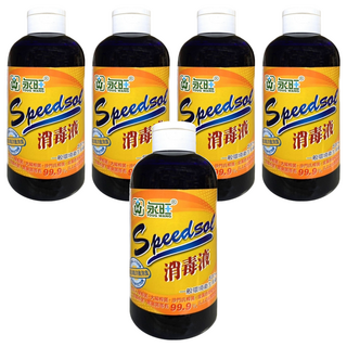 YOUG WANG 永旺 來速松香消毒液 Speedsol 500ml 一般環境衛生用, 5瓶