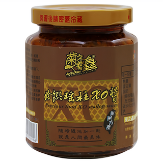 菊之鱻 珍饌瑤柱XO醬 無防腐劑添加、無人工香料添加, 280g, 1罐