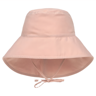 抗UV親子遮陽帽 遮脖 S, 淺粉漁夫
