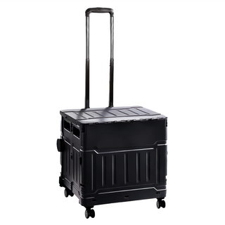 MONACO 魔娜歌 折疊手推車 8輪爬梯款 50L, 鋼琴黑, 1個