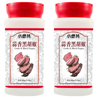 小磨坊 香蒜黑胡椒, 350g, 2瓶