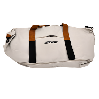 BEICHAO 上下雙層收納旅行袋, 箱拉獨立鞋倉, 防潑水牛津布, 46 x 28 x 25cm, 灰色