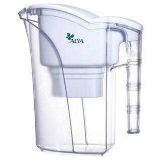 ALYA 歐漾 除垢濾水壺 附濾芯, 透明, 2L, 1個