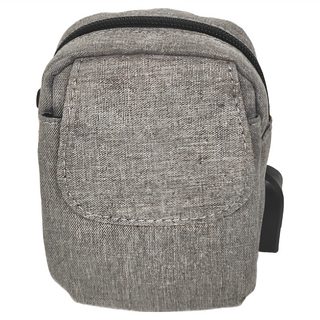 ARKY Teresa Power Bag 外接充電隨身斜跨包 300D聚酯纖維 YKK拉鍊 耐用防潑水, 灰色