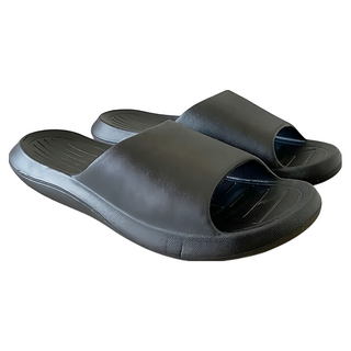 i Slippers 晴光系列 室內室外兩用拖鞋 - 台灣製造 EVA材質, 霧黑, 44~45, 1雙