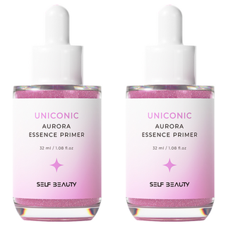 SELF BEAUTY 獨角獸光澤提亮妝前精華液 32ml, 單一顏色, 2瓶