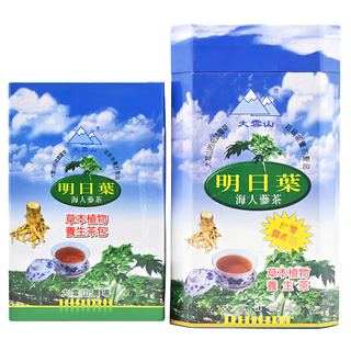 大雪山農場 明日葉茶 台灣種植 養生草本茶 含天然明日葉成份 含豐富維生素, 1組, 3g, 40入
