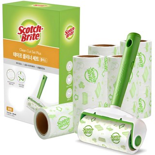 Scotch-Brite 強力黏塵滾筒超值組 (中型), 1組