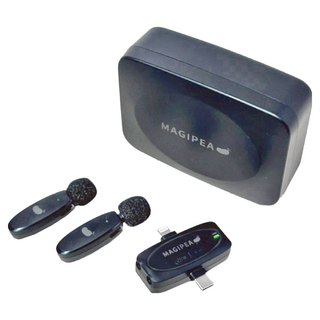 MAGIPEA 美極品 雙麥好收音2.0 無線抗噪麥克風組 深邃黑