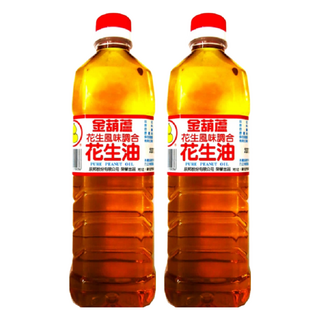 金葫蘆 花生風味 調和花生油 600ml, 2瓶