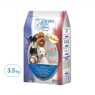LCB 藍帶廚坊 成犬/全犬種用 乾飼料 3.5kg, 小羊排 + 新鮮野菜, 1袋