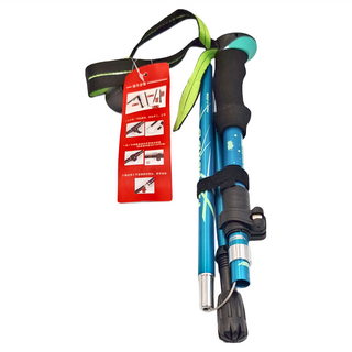 tanerdd 鋁合金登山杖, 天藍色, 1支