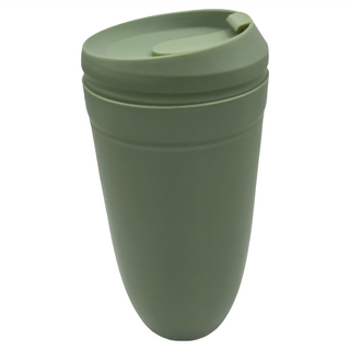 SWANZ 天鵝瓷 Yono 陶瓷杯 720ml 卡樂隨行杯, 森林綠, 1個