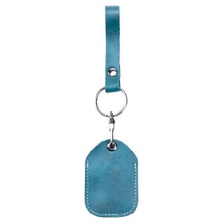 FANCY LIFE 門禁磁扣卡套 方形 藍色 鑰匙圈, 1個