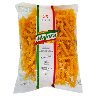 Majora 麥嘉樂 義大利螺旋麵 500g Q彈有嚼勁 多種醬料搭配 家庭分享, 1包