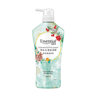 Essential 逸萱秀 雪松+粉紅胡椒香氛精油修護潤髮乳, 700ml, 1瓶