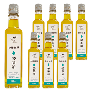 Well Life 悅生活 極鮮 初榨 苦茶油 100% Vegan 250ml, 6瓶