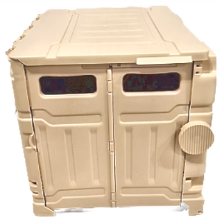 HONG JIN 宏晉 平拉摺疊購物推車 爬坡款 75L, 奶茶色, 1個