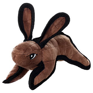 TUFFY 動物系列拉扯拔河玩具 小型犬互動玩偶 耐咬耐磨 內置發聲器 增添玩樂趣味, 可可兔, 1個