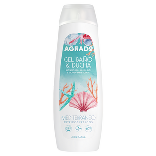 AGRADO 希臘愛琴海 陽光柑橘沐浴露, 750ml, 1瓶
