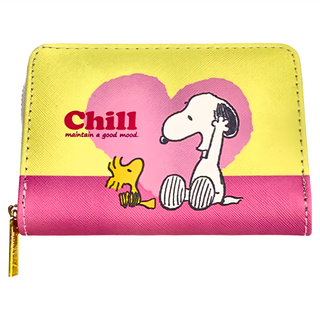 PEANUTS 史努比 好心情 短夾