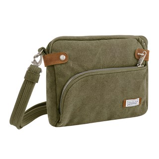 TRAVELON 3層弧型防盜斜背包/側背包/斜背包/背帶包 防割防搶