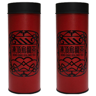 御茗園 台灣特色茶 凍頂烏龍茶 原葉烘製 茶香濃郁 罐裝, 160g, 1入, 2罐