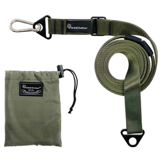 Forest Outdoor 群森戶外 獨角仙天幕延伸織帶, 軍風軍綠