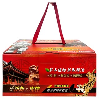 淨新科技 虎牌聯名款 一條根貼布禮盒, 112片, 1組