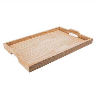 日式原木托盤, 中(34 x 24.5cm), 橡木款, 1個