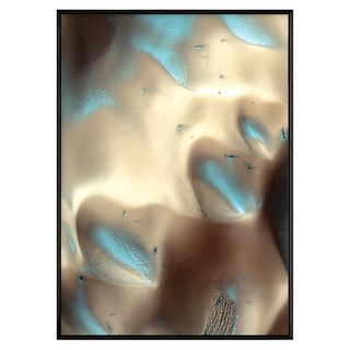 菠蘿選畫所 火星地貌 金沙細細 黑色, 50 x 70cm