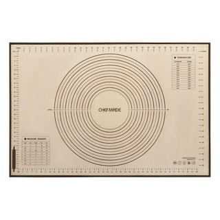 CHEFMADE 學廚 加大款 耐冷熱矽膠揉麵墊 8號 食品級矽膠 耐溫-40~230攝氏度, 1個