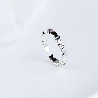 BEOURGUEST 女性魚形許願戒指