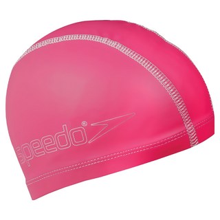 Speedo 兒童合成泳帽 Pace, F, 粉紅色, 1個