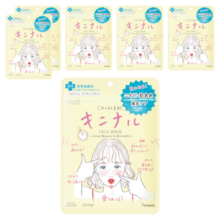 KOSE 高絲 CLEAR TURN 光映透 集中調理禦豆面膜 8分鐘護理, 7片, 6包