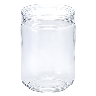 Cellarmate 日本星硝 透明長型玻璃儲存罐, 1.3L, 1個