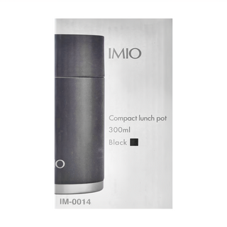 FREIZ 和平 不鏽鋼真空保溫燜燒罐 300ml, 墨黑色, 1個
