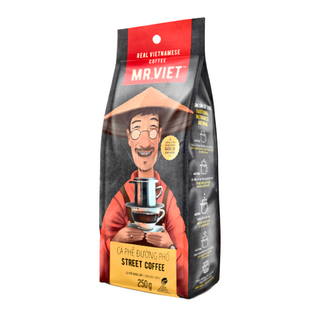 MR.VIET 街道咖啡粉，黑巧克力和焦糖風味, 咖啡粉, 250g, 1包