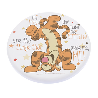 收納王妃 小熊維尼星星杯墊 2個, 倒立跳跳虎, 1組