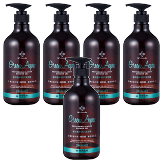 台塑生醫 Dr's Formula 冰川水丰潤肌沐浴精 碧泉清新, 800g, 5瓶