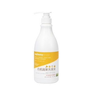 mammyshop 媽咪小站 奶瓶蔬果洗潔液, 800ml, 1瓶