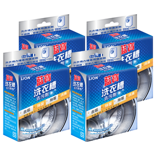 藍寶 洗衣槽去污劑, 有效去除污垢, 除菌, 除霉, 消臭, 300g, 4盒