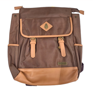 LEMONKID 檸檬寶寶 LK機器人書包 咖啡色, 30 x 10 x 38cm