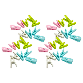 百貨 King 上品快樂 大夾 曬襪夾 晾衣夾 10入, 4袋