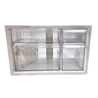 SHUTER 樹德 A9-304 W9.2" x D6.1" x H5.8" in 1大橫抽+1大深抽+1小深抽+1小抽 小幫手零件分類箱, 1個