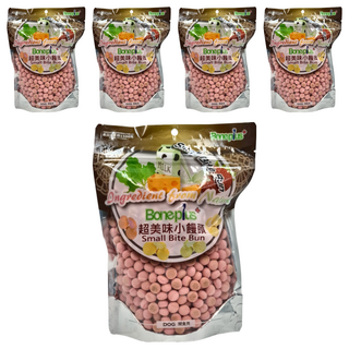 Boneplus 超美味小饅頭-美味草莓, 狗零食, 250g, 5包