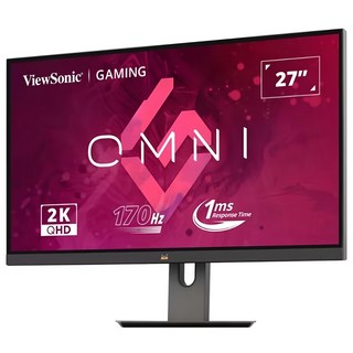 ViewSonic 27吋 HDR 電競螢幕 VX2758A-2K-PRO-2 170Hz 1ms 反應時間 2K QHD 提供流暢遊戲體驗, 1個