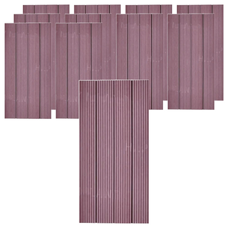 二代 Set 11片 30x60 宜紋咖啡 塑木+PE地墊, 1組